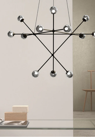 Sonneman - Proton Alpha Chandelier