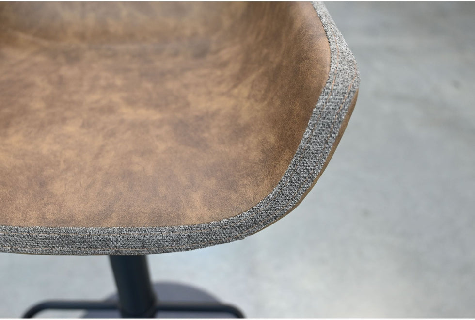 Mobital - Colt Hydraulic Stool in Brown