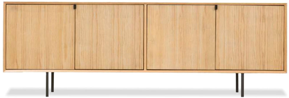 Mobital - Hobbs Buffet in White Oak Veneer