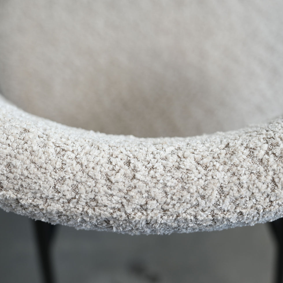 Mobital - Clutch Dining Chair in Biscuit Beige