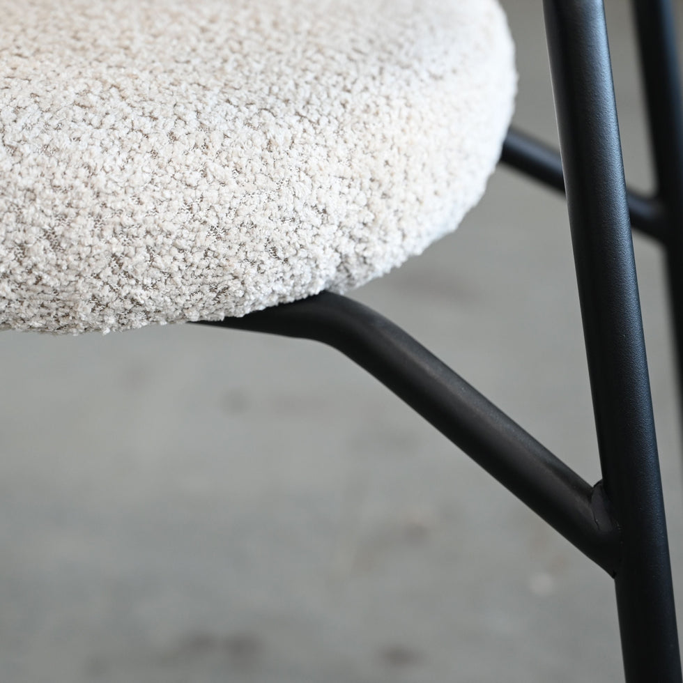 Mobital - Clutch Dining Chair in Biscuit Beige