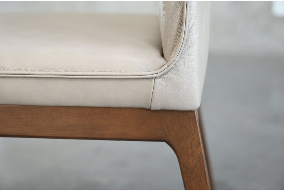 Mobital - Holt Dining Chair in Grullo Taupe