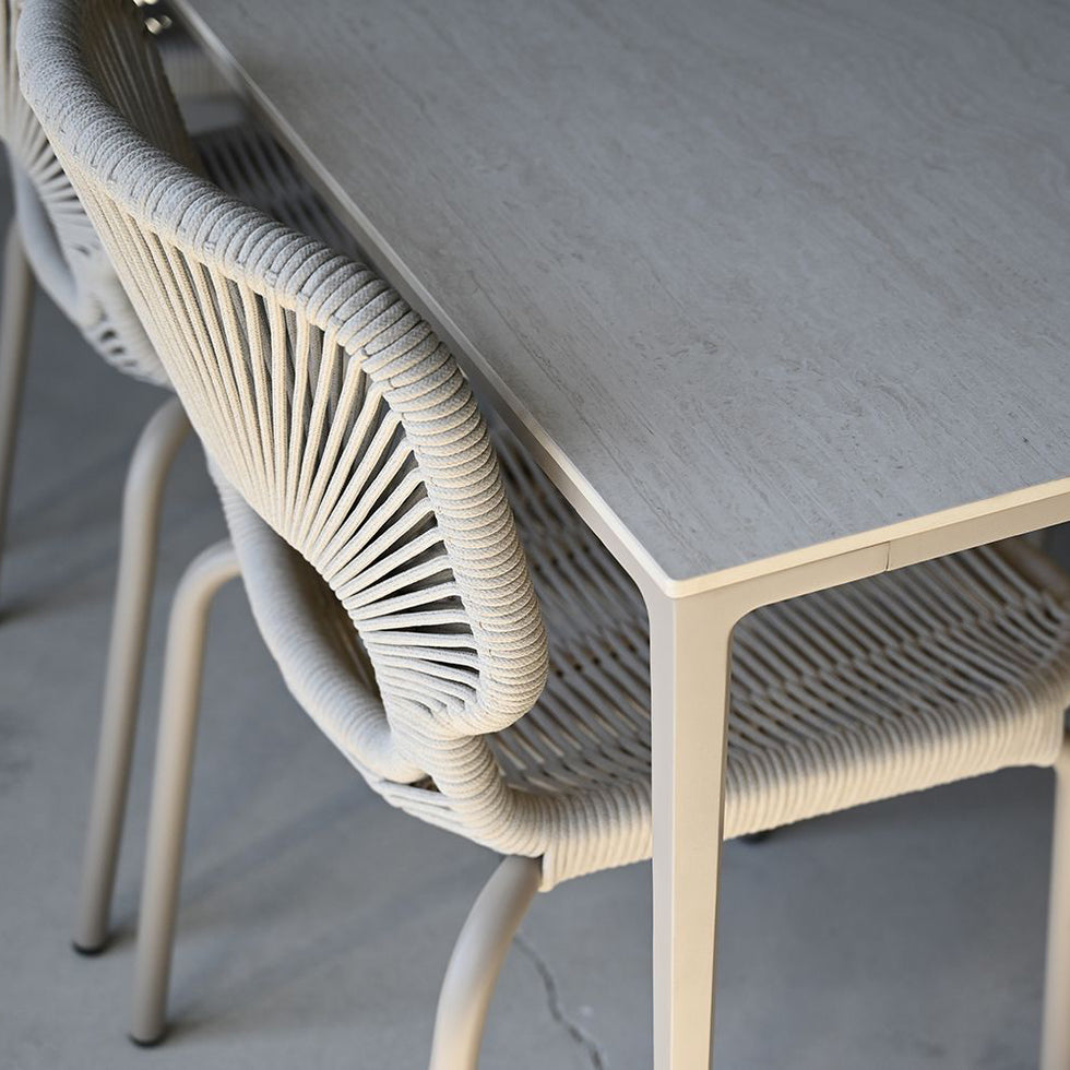 Mobital - Ischia Indoor/Outdoor Dining Chair in Taupe