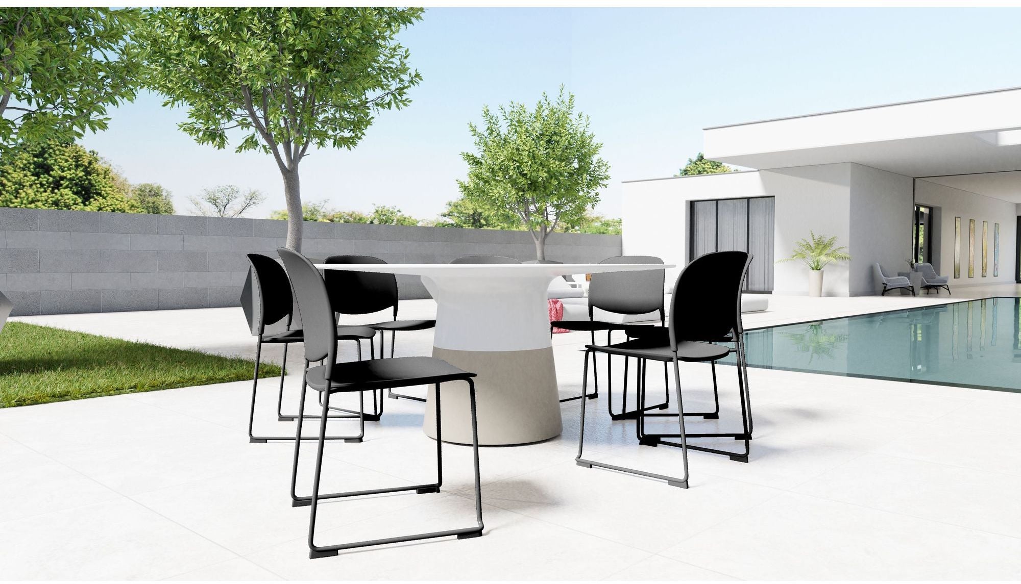 Mobital - Pringle Dining Chair Stackable