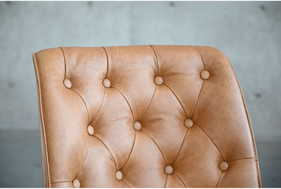 Mobital - Roulette Dining Chair in Saddle Brown