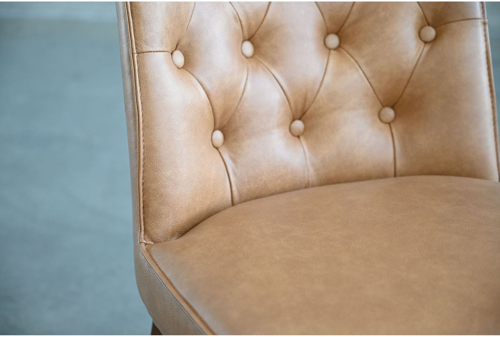 Mobital - Roulette Dining Chair in Saddle Brown