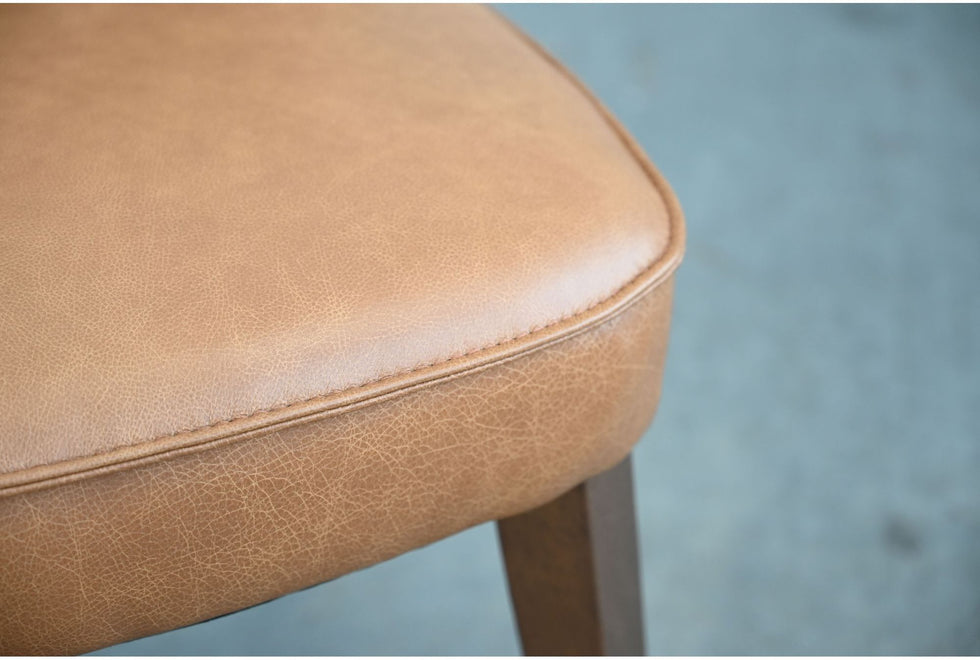 Mobital - Roulette Dining Chair in Saddle Brown