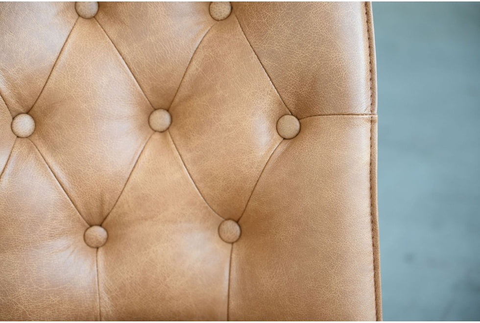Mobital - Roulette Dining Chair in Saddle Brown