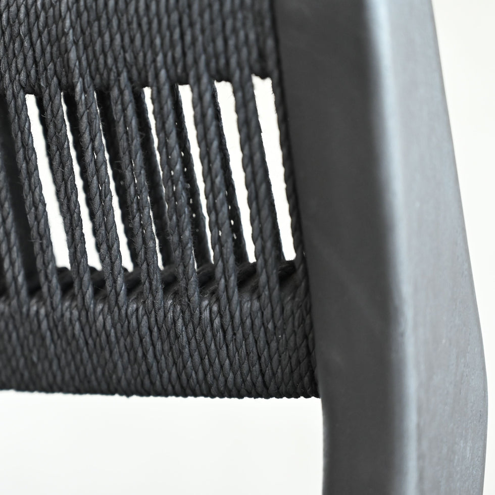Mobital - Vent Dining Chair in Black Soot