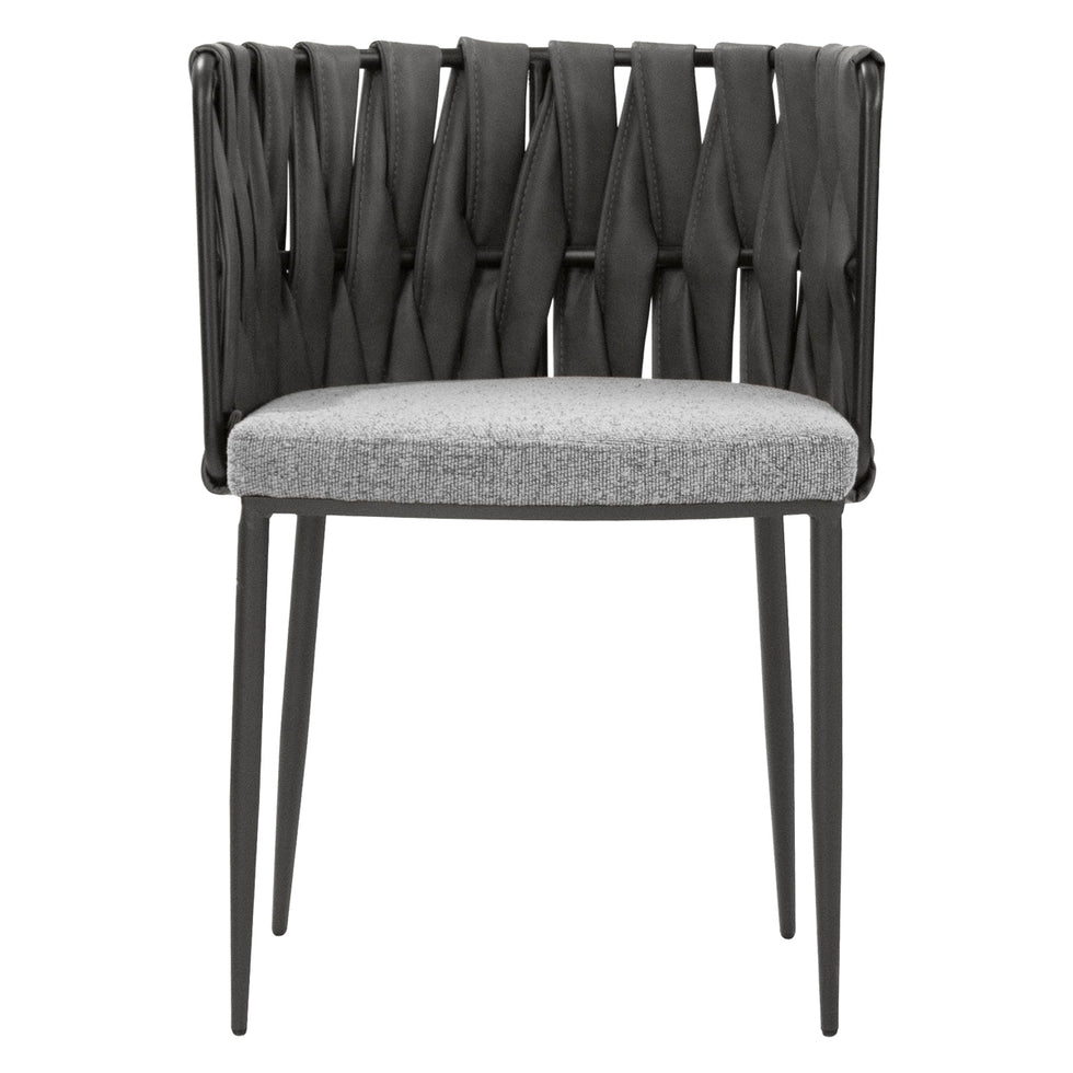 Mobital - Weaver Dining Armchair in Sauvage Ultra Nubuck