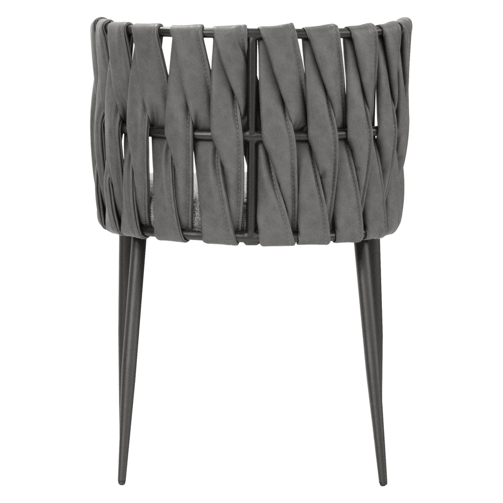 Mobital - Weaver Dining Armchair in Sauvage Ultra Nubuck