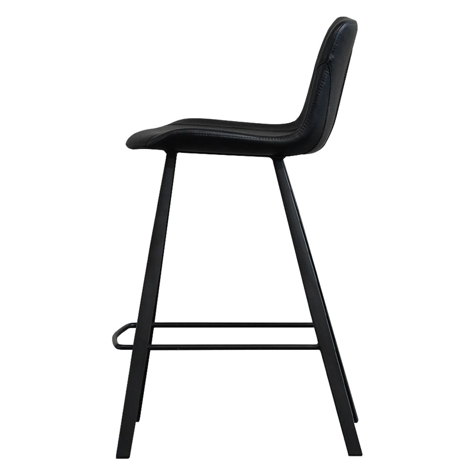 Mobital - Billy Counter Stool in Pebbled Black