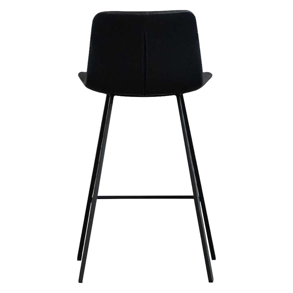 Mobital - Billy Counter Stool in Pebbled Black