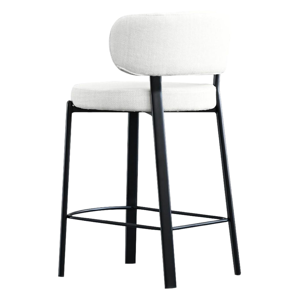 Mobital - Lily Counter Stool in Alabaster Hopsack