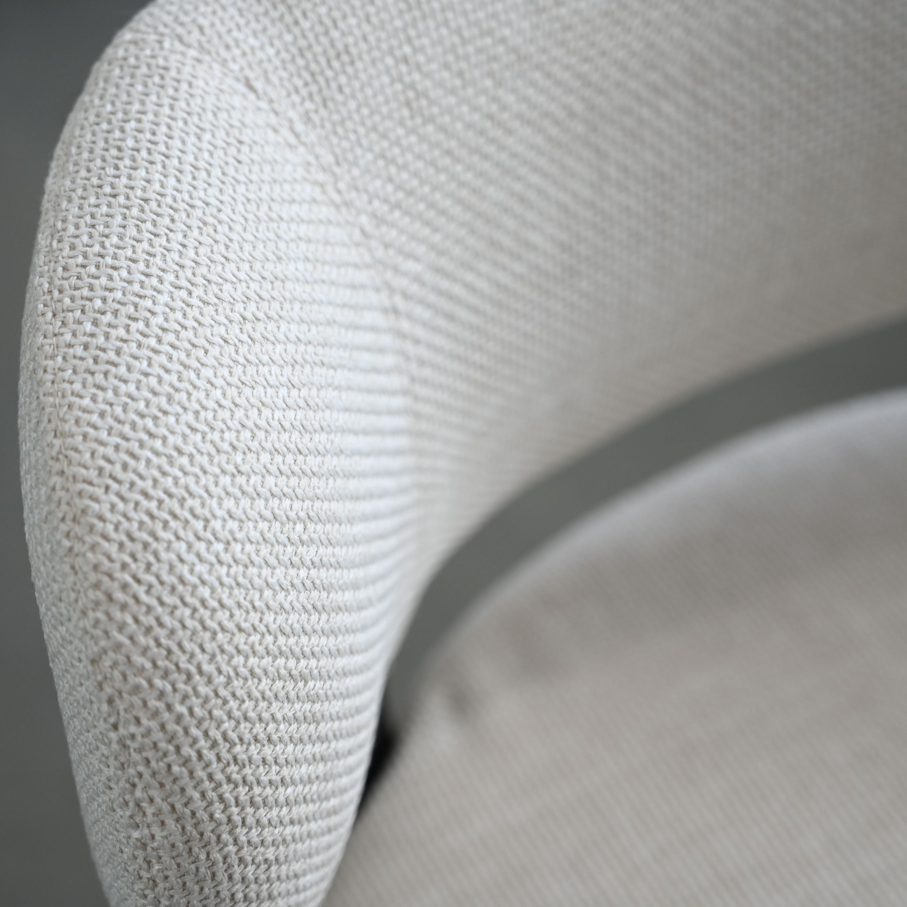 Mobital - Lily Counter Stool in Alabaster Hopsack