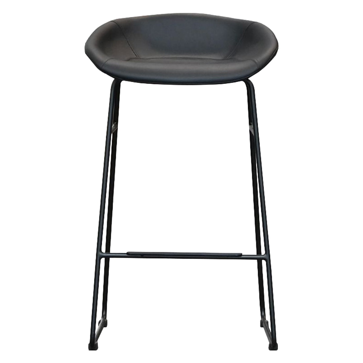 Mobital - Rafa Counter Stool in Pebbled Black