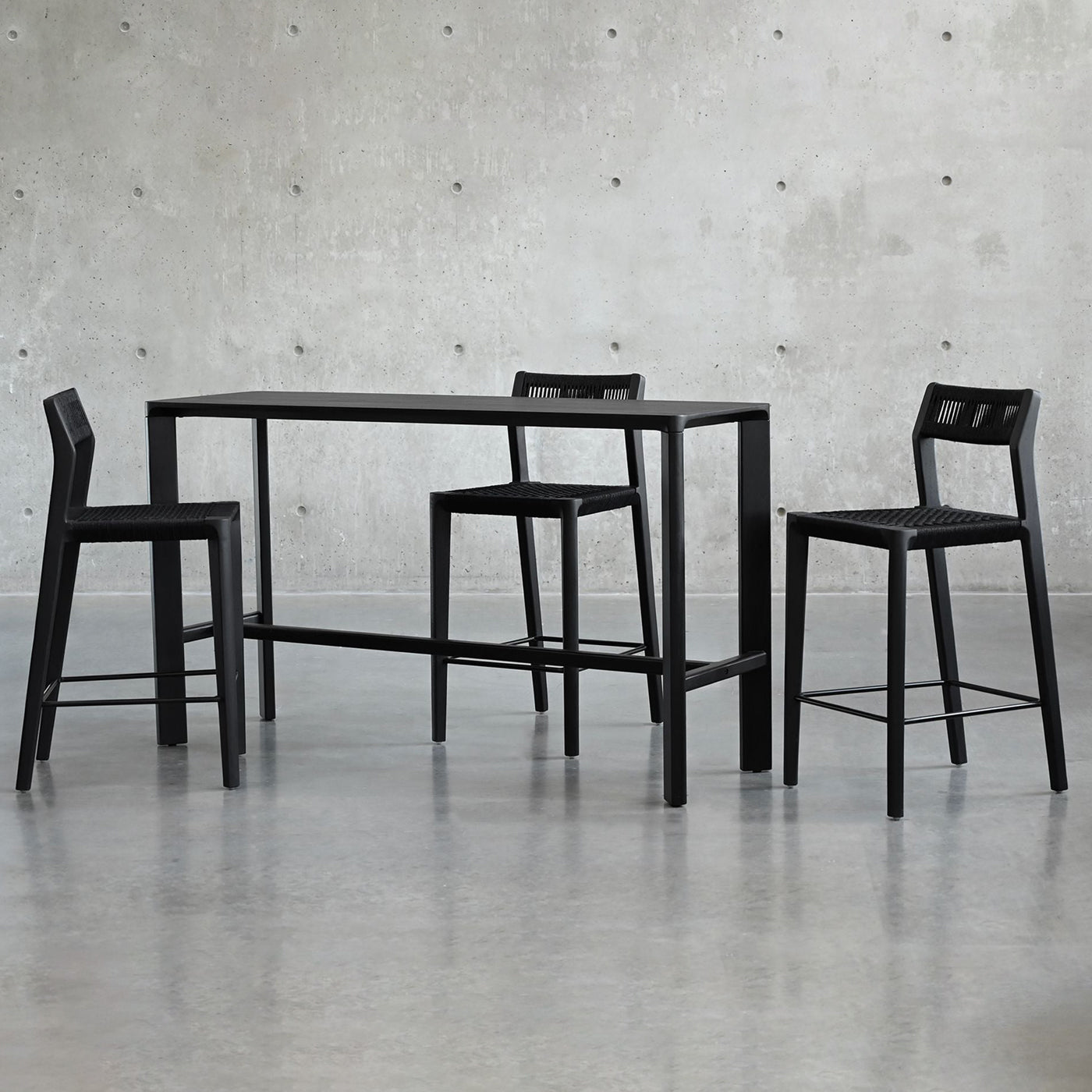 Mobital - Vent Counter Stool in Black Soot