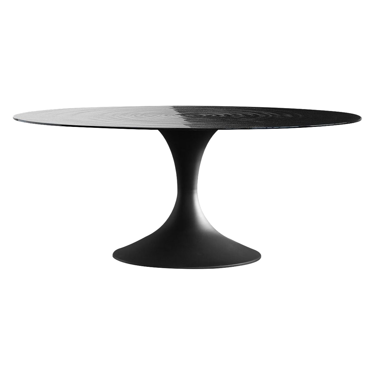 Mobital - Halo 63" Dining Table in Black Modern
