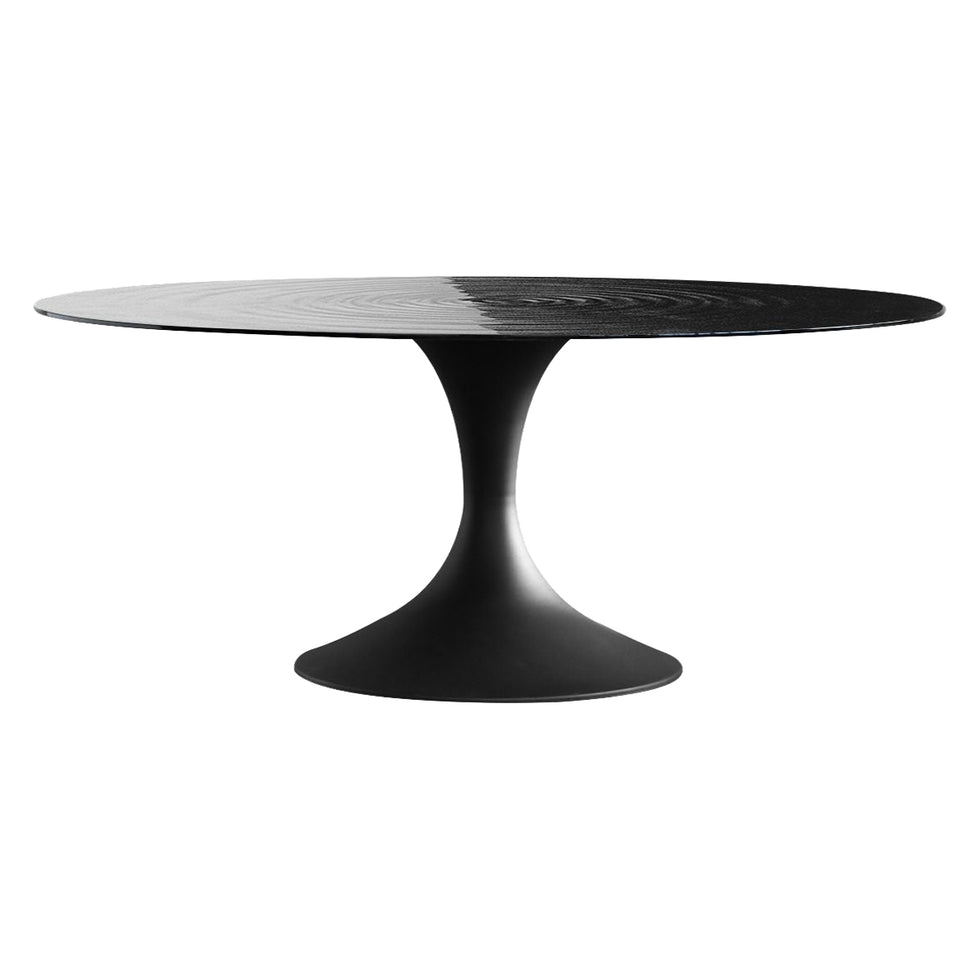 Mobital - Halo 63" Dining Table in Black Modern