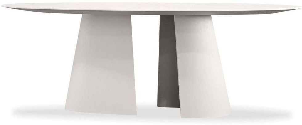 Mobital - Tumuli Oval Dining Table in Tapioca