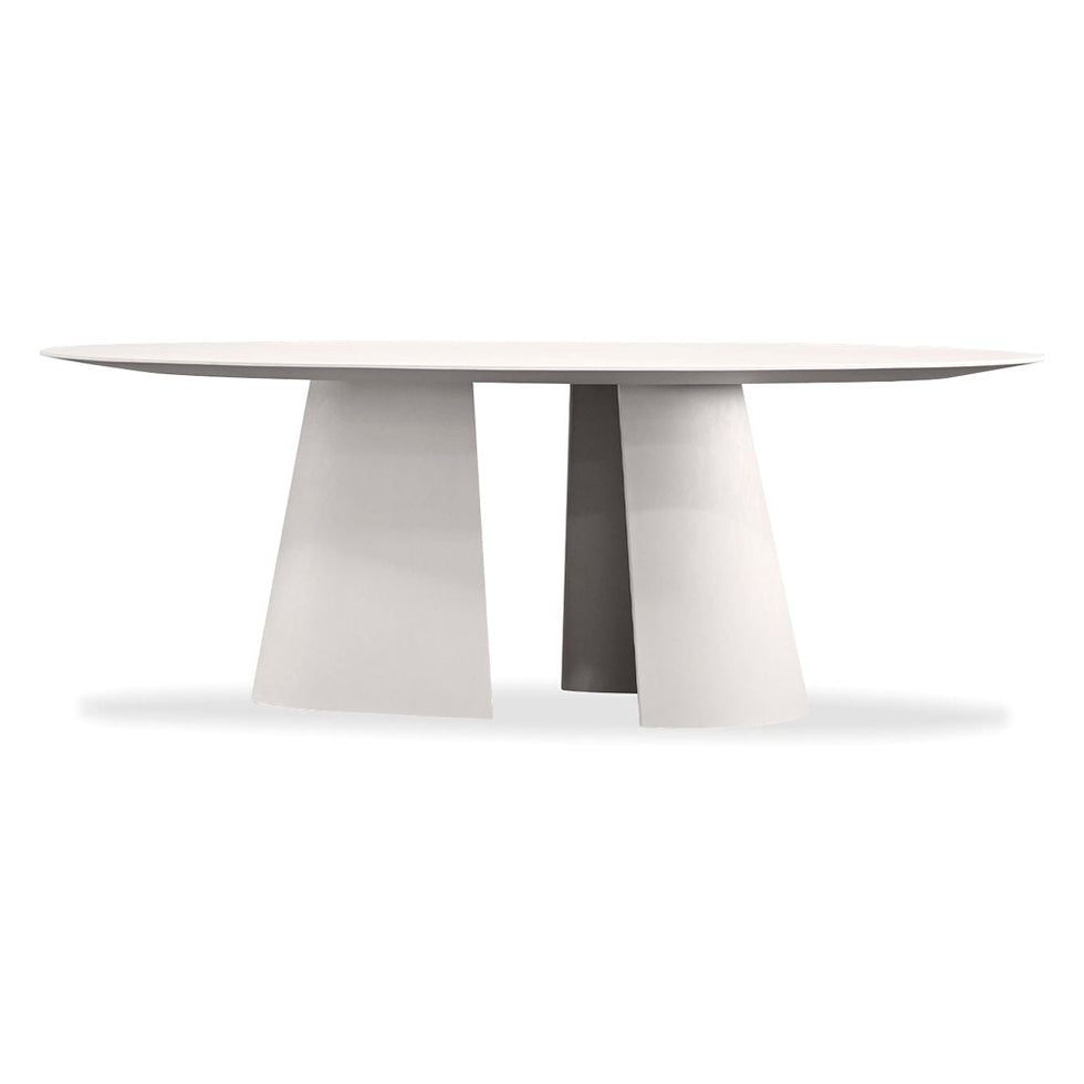 Mobital - Tumuli Oval Dining Table in Tapioca