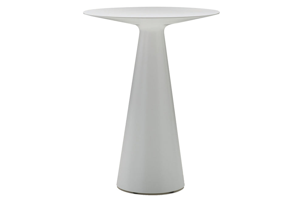 Mobital - Maldives Bar Table in White, Solid Surface