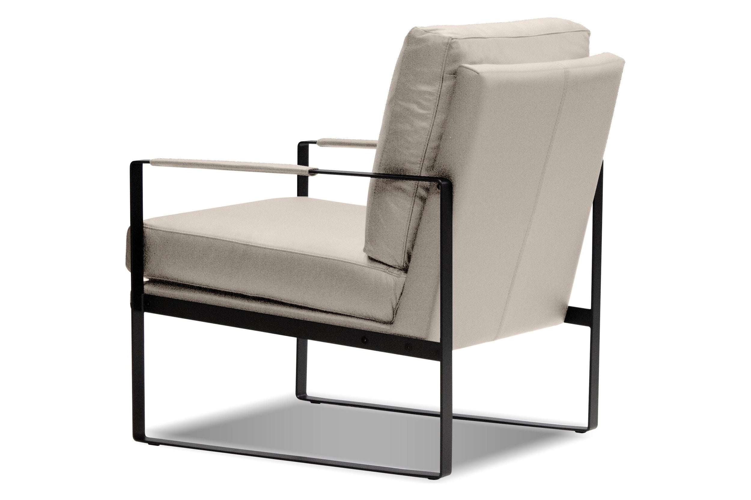 Mobital - Mitchell Square Arms Solid Armchair