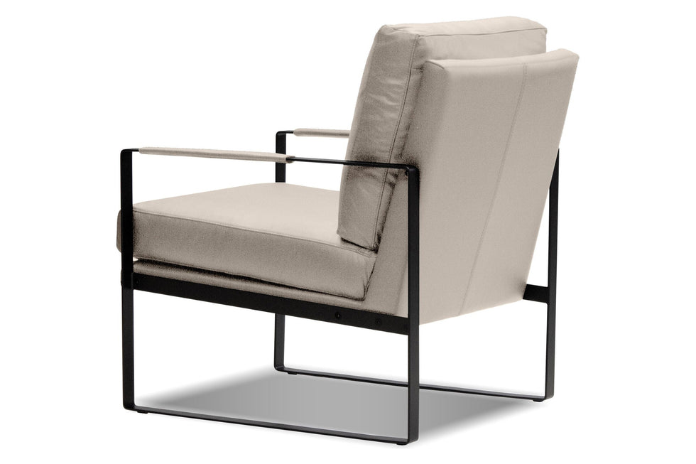 Mobital - Mitchell Square Arms Solid Armchair