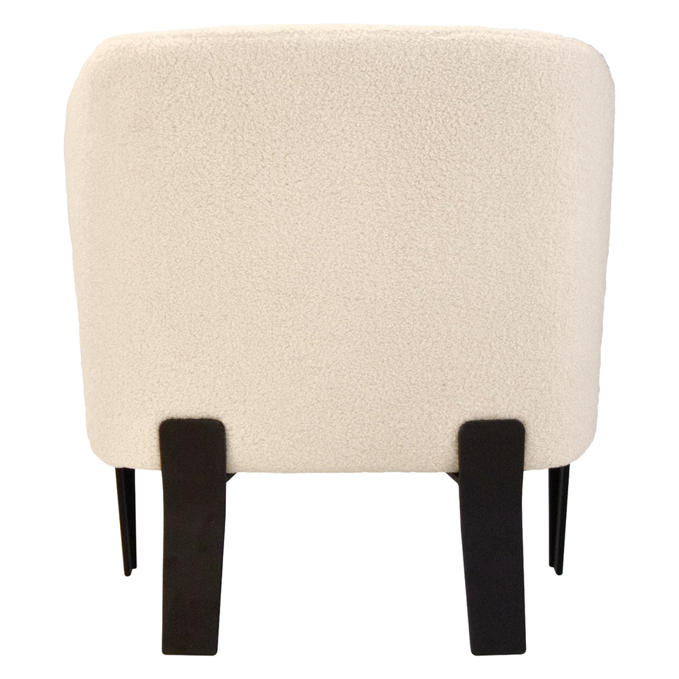 Mobital - Rancho Lounge Chair Cream Teddy Fabric