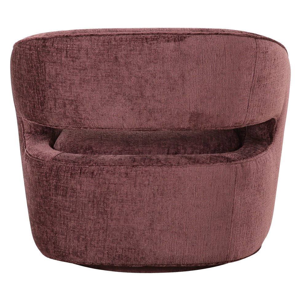 Mobital - Dahlia Lounge Chair Swivel Claret
