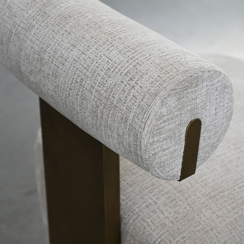 Mobital - Getz Lounge Chair in Buff