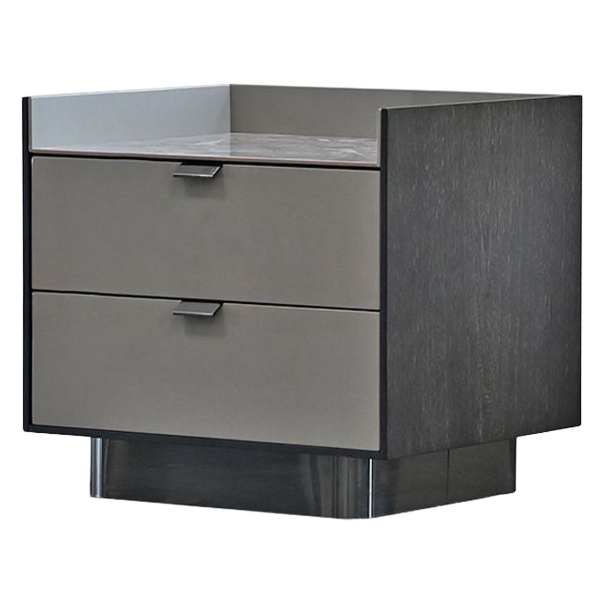 Mobital - Salazar Side Table in Smoke Gray