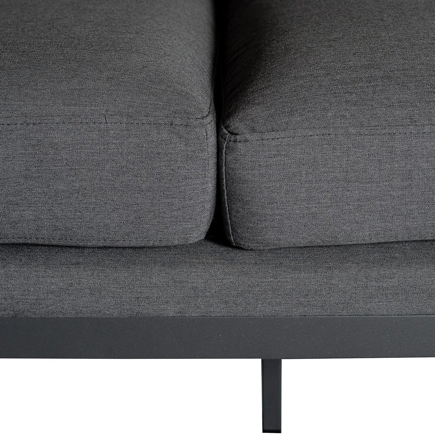 Mobital - Huntington Fabric Sectional in Carbon Gray