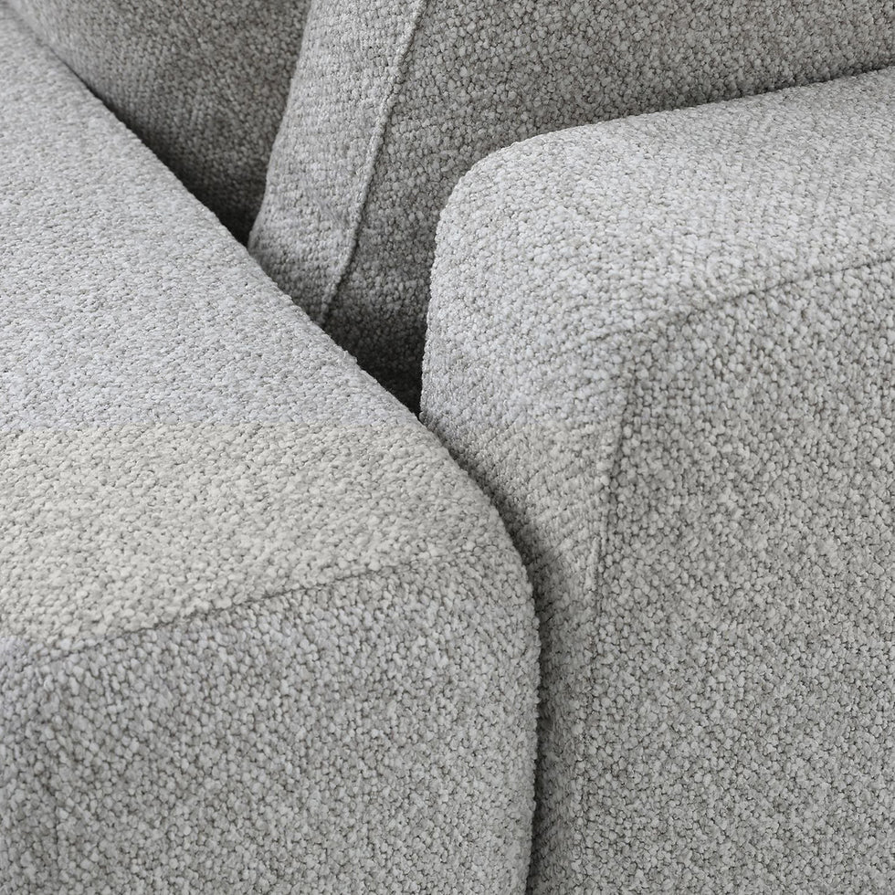 Mobital - Onza Sectional 5-Piece in Oat Tweed
