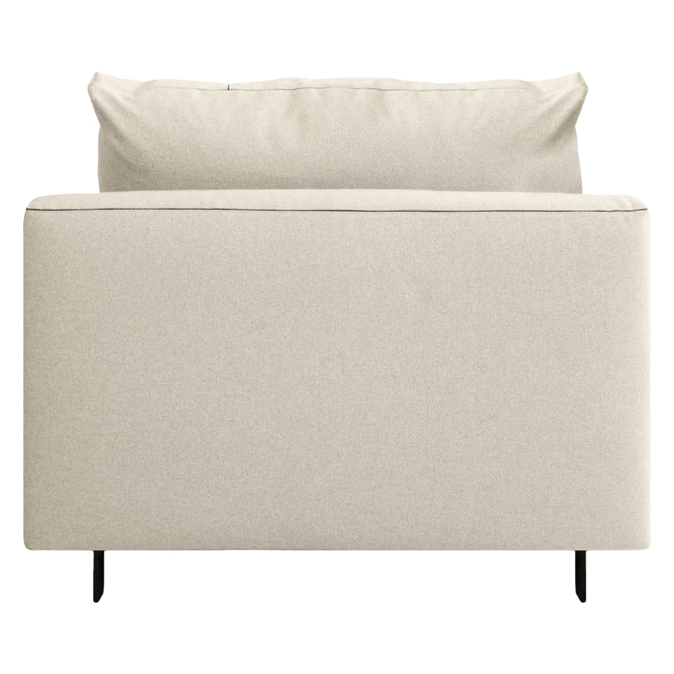 Mobital - Plateau Fabric Sectional in Stone