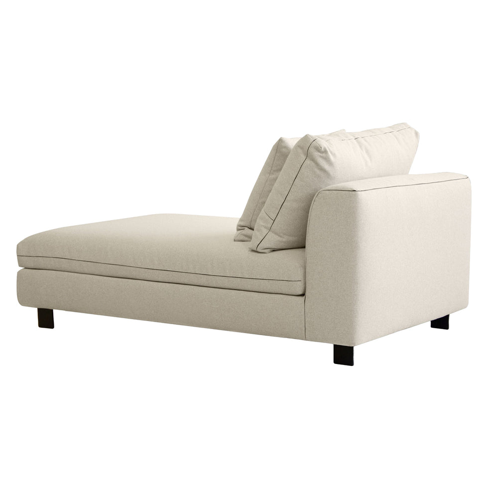 Mobital - Plateau Fabric Sectional in Stone