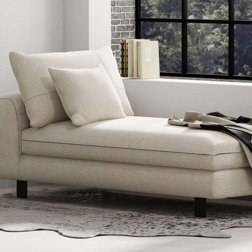 Mobital - Plateau Fabric Sectional in Stone