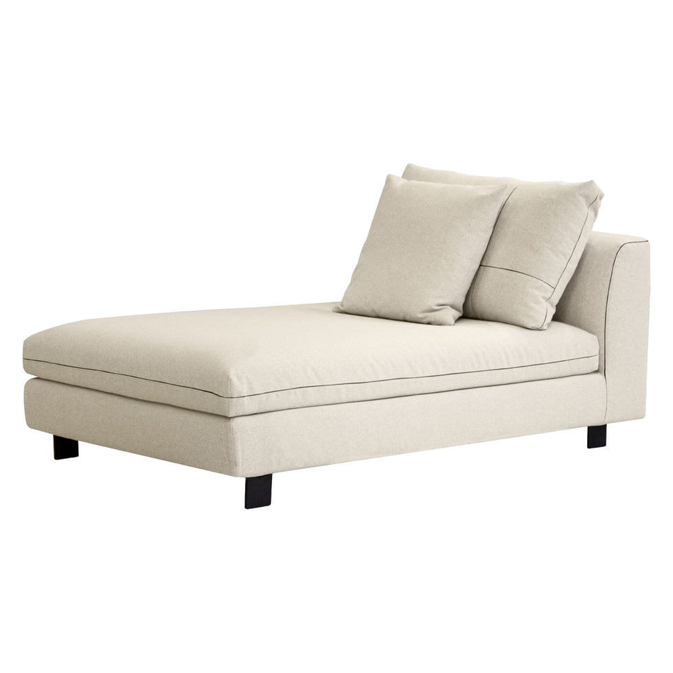 Mobital - Plateau Fabric Sectional in Stone