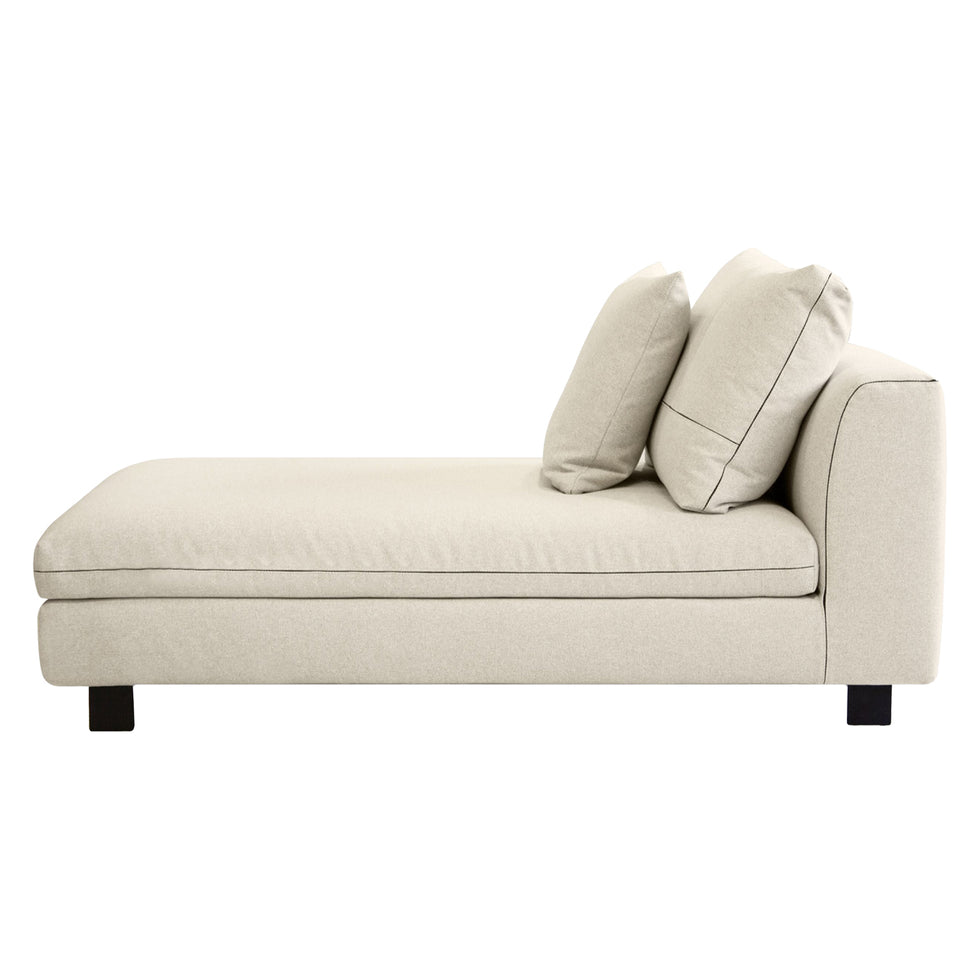 Mobital - Plateau Fabric Sectional in Stone