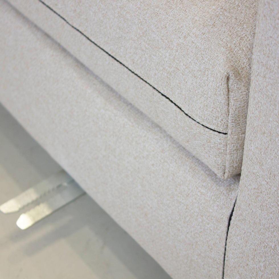 Mobital - Plateau Fabric Sectional in Stone