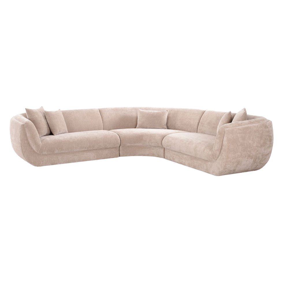 Mobital - Swerve Sectional 3-Piece Branzino