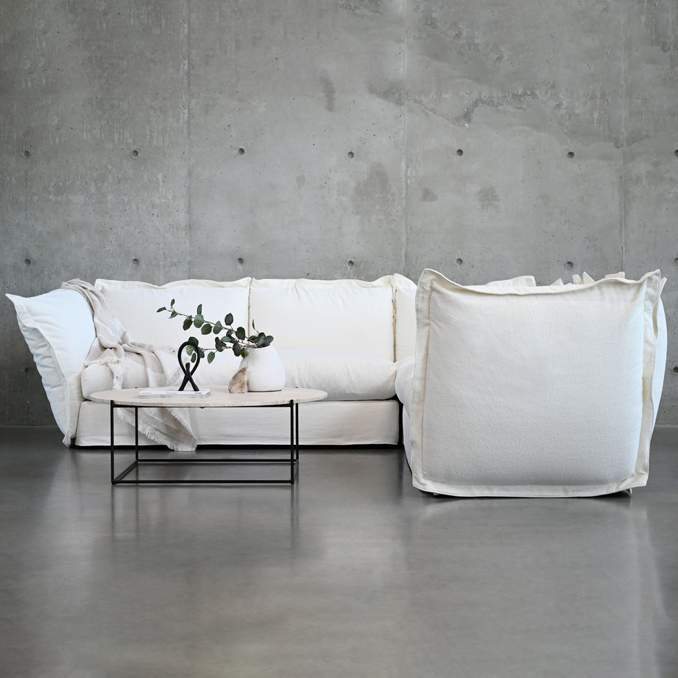 Mobital - Willow Sectional in Sea Shell