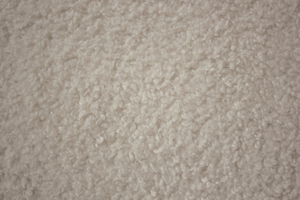 Mobital - Cumulus Stationary Sofa in Cream Boucle, Fabric