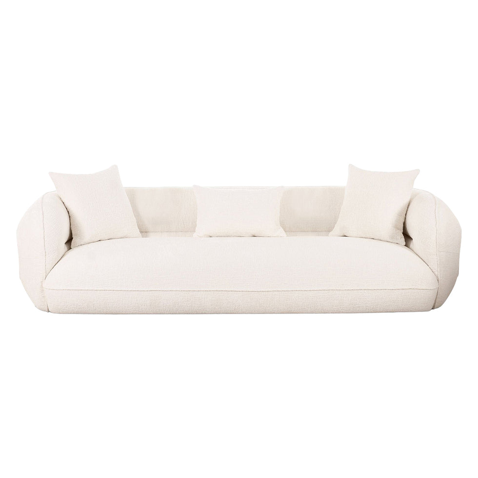 Mobital - Laurent Sofa 3-Seater Bliss White