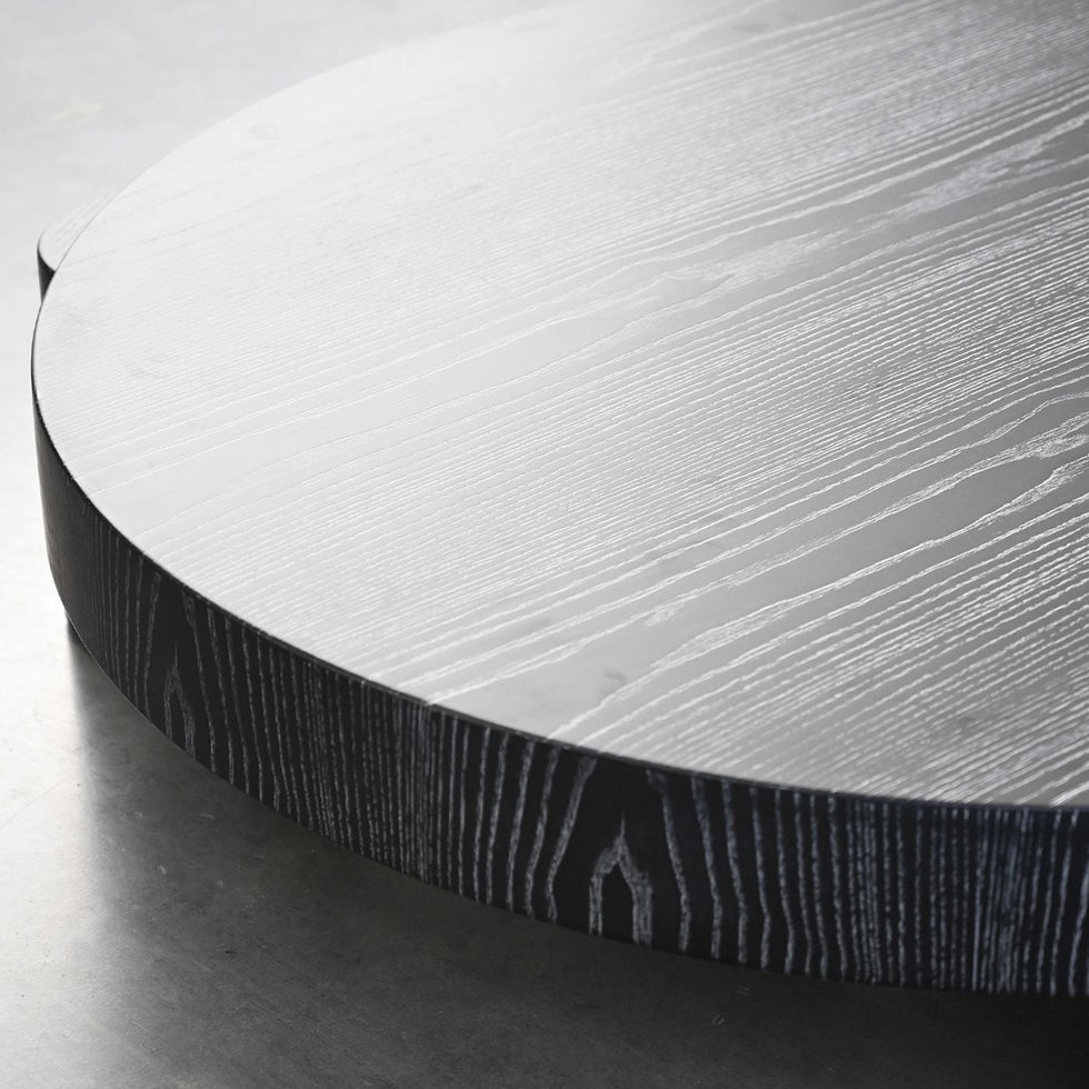 Mobital - Mira Coffee Table in Vintage Wash Black Veneer