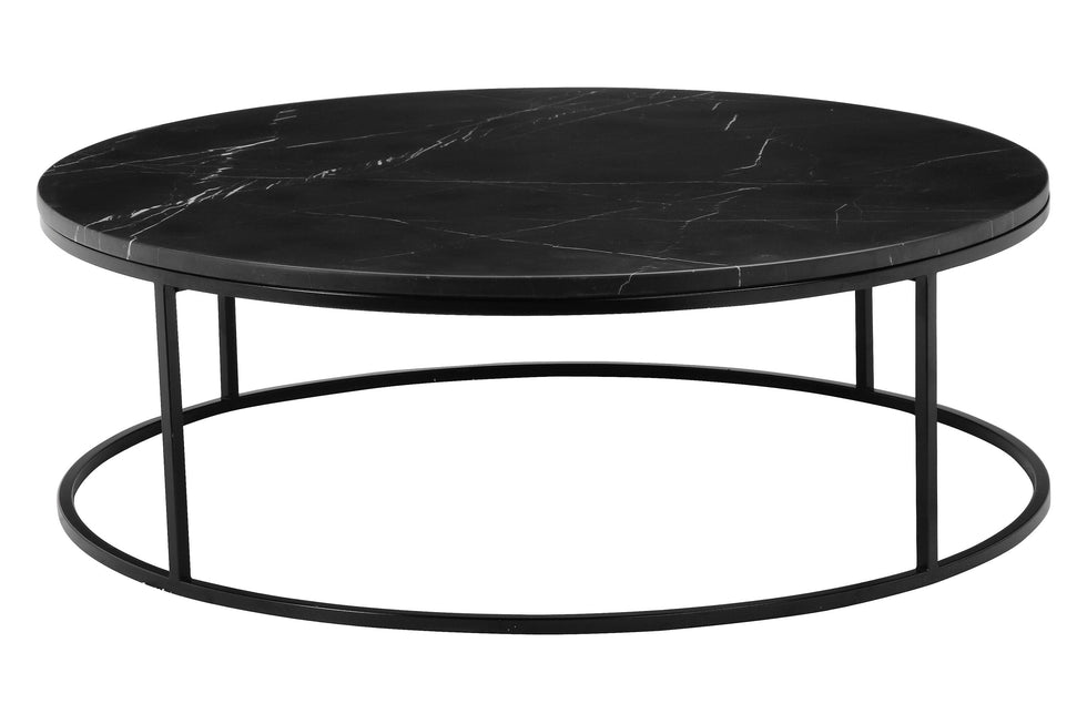Mobital - Onix Coffee Table in Black Marquina Marble