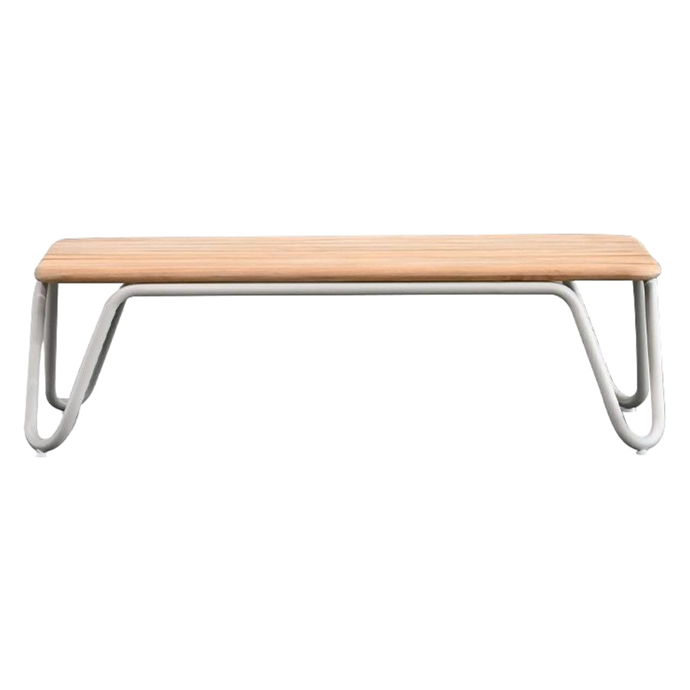 Mobital - Palm Low Rectangular Coffee Table in Teak Top