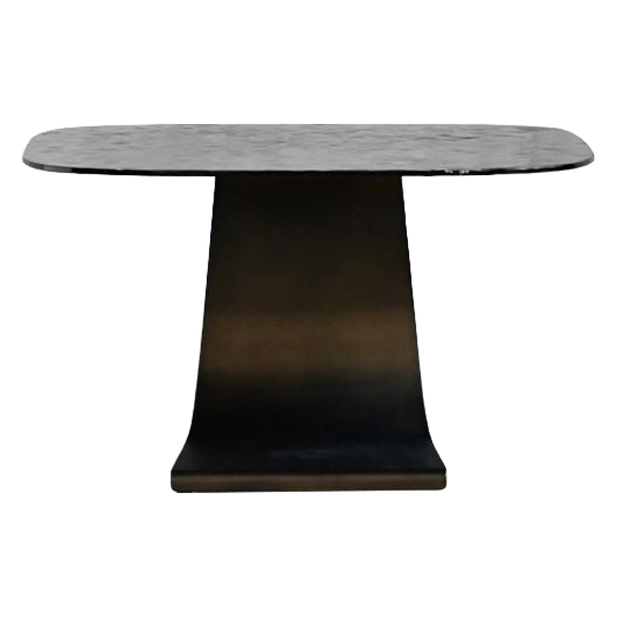 Mobital - Ponza Coffee Table Oval Black Modern