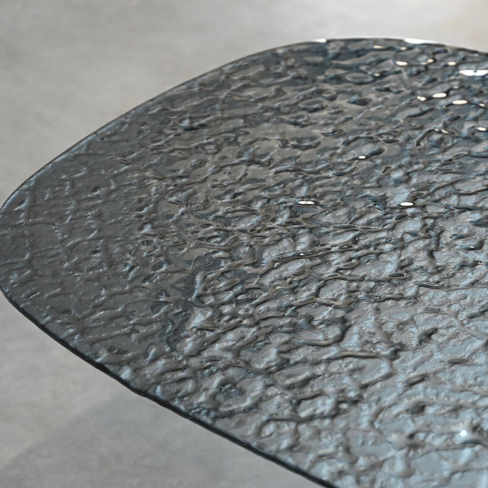 Mobital - Ponza Coffee Table Oval Black Modern