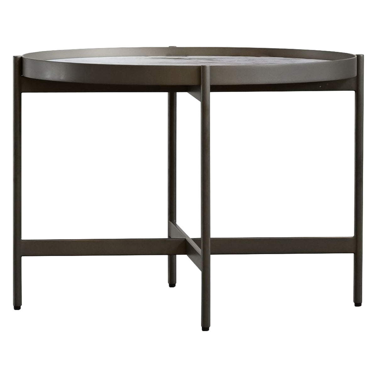 Mobital - Brace End Table in Cosmo White